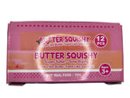 Butter Squishy 12 PCS box: super soft, slow rising, ages 3+, not real food