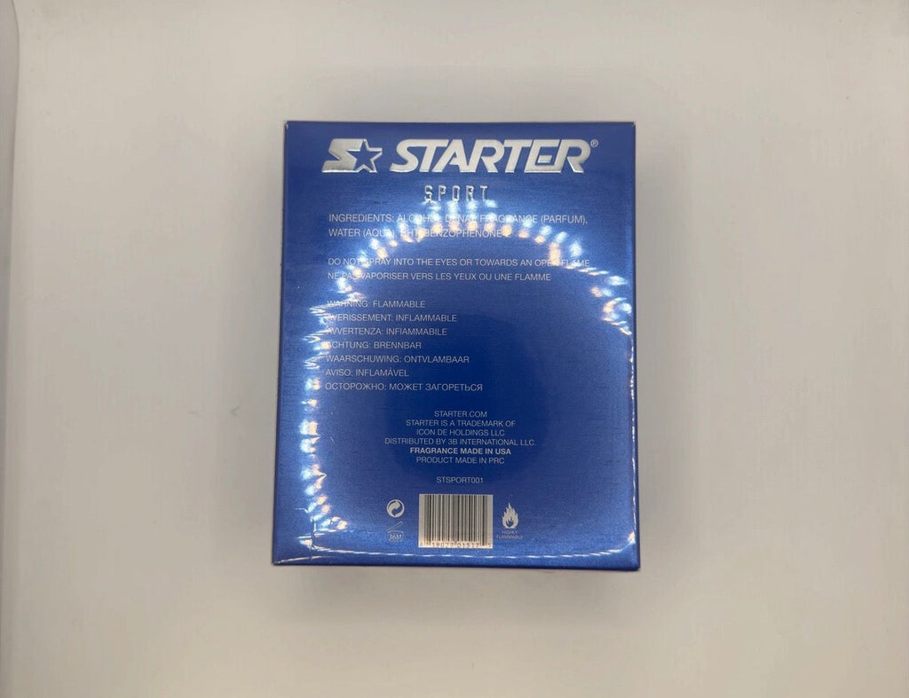 Starter Sport Eau de Toilette 3.4 fl oz back owned physical product photo