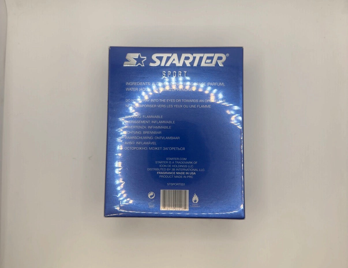 Starter Sport Eau de Toilette 3.4 fl oz back owned physical product photo