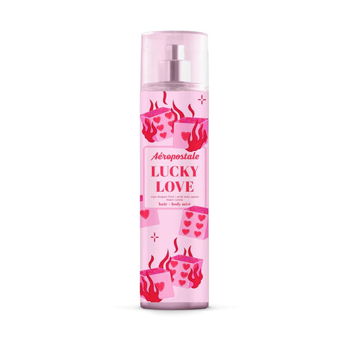 Aeropostale Lucky Love Body Mist, 8 fl. oz. — front product view on white background
