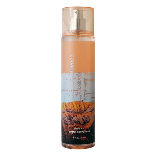 Aeropostale Pear + Sandalwood Body Mist, 8 fl. oz. — closer front detail on white background