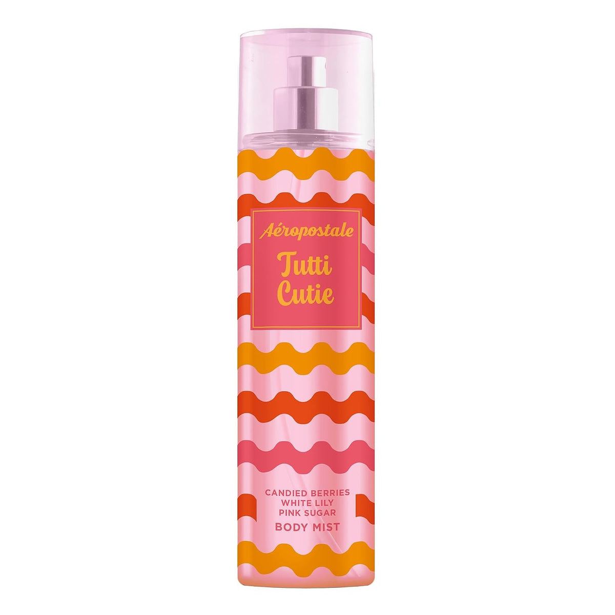 Aeropostale Tutti Cutie Body Mist, 8 fl. oz. — closer front detail on white background