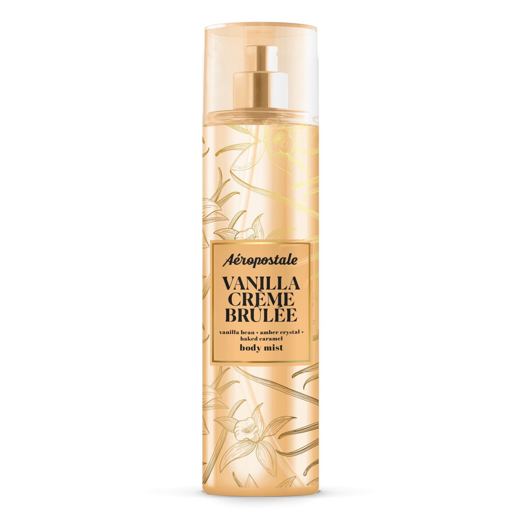 Aeropostale Vanilla Crème Brûlée Body Mist, 8 fl. oz. — front product view on white background