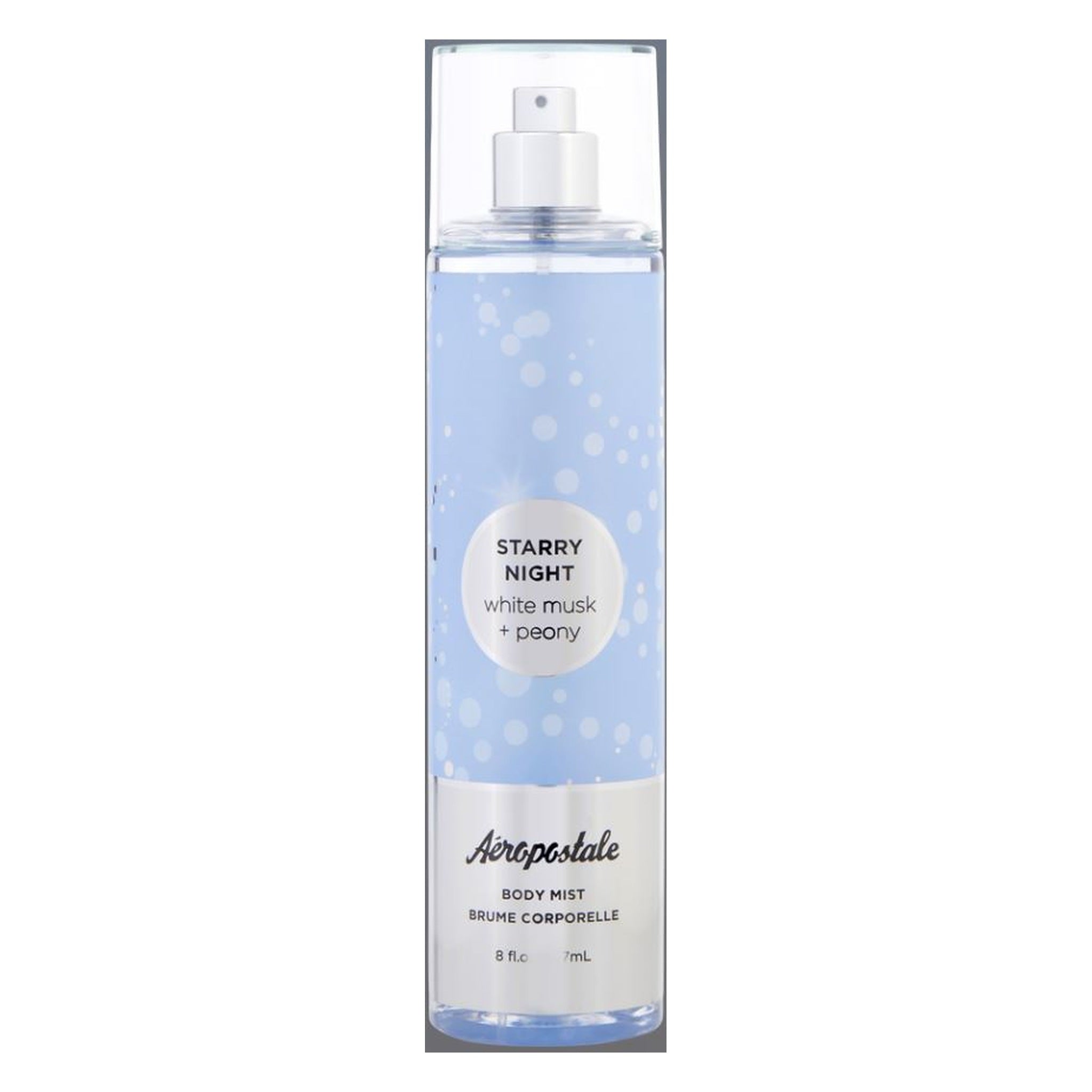 Aeropostale Starry Night Body Mist, 8 fl. oz. — closer front detail on white background