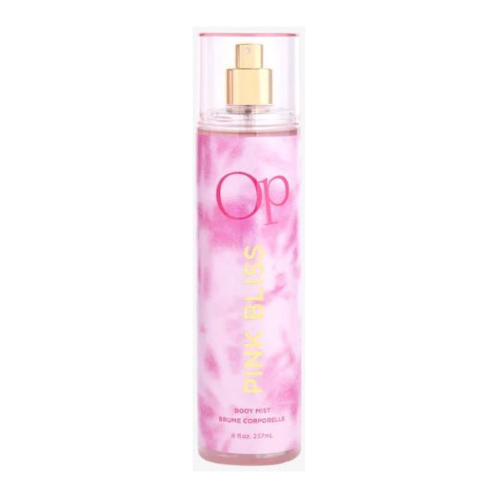 Ocean Pacific Pink Bliss Body Mist, 8 fl. oz. — closer front detail on white background