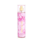 Ocean Pacific Pink Bliss body mist 8 fl oz spray bottle, front view on white background