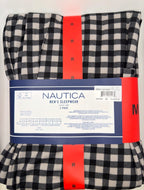 Nautica Men's Fleece Sleep Pants, 2-Pack, Plaid, Comfort Waistband, Sizes S–XXL