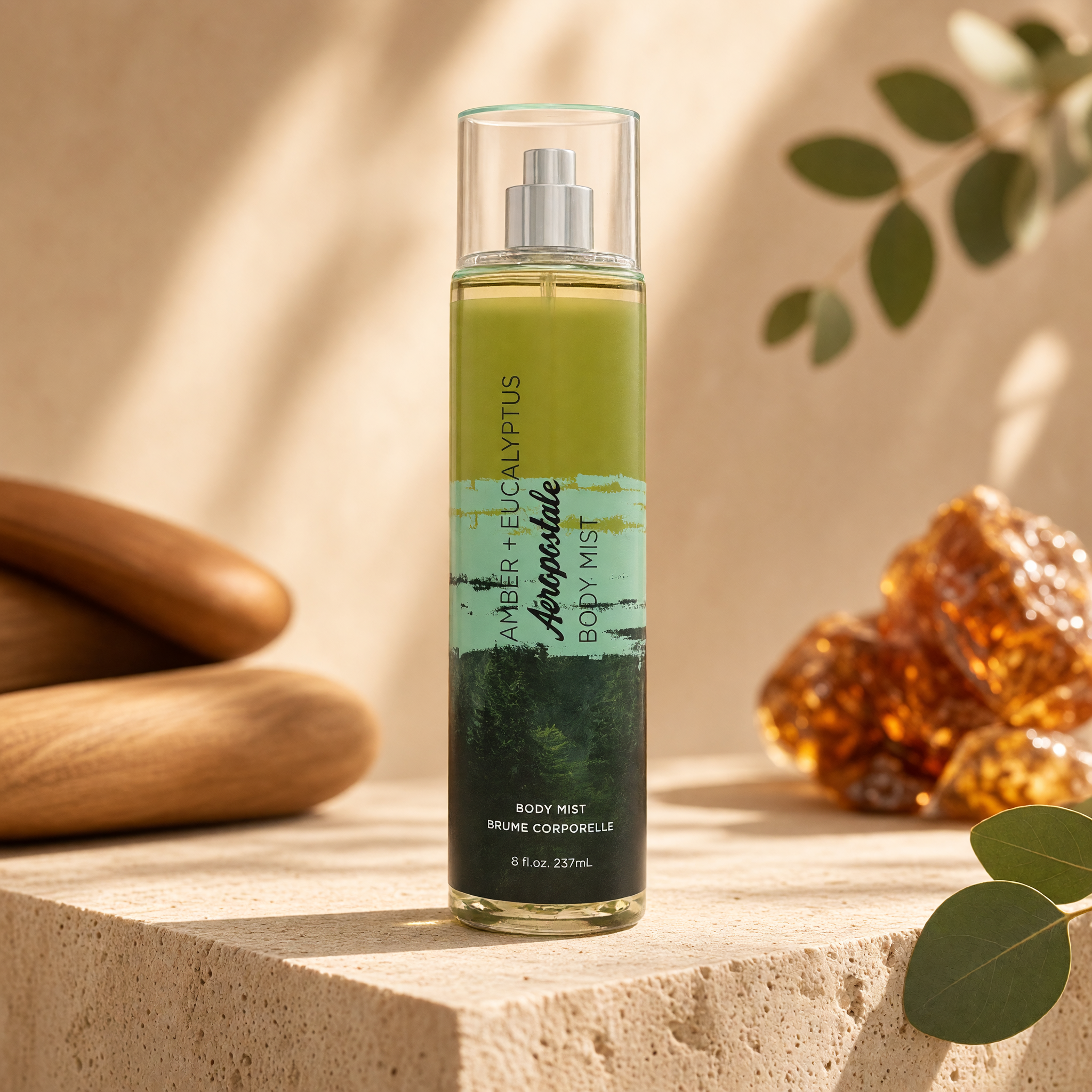 Aeropostale Amber + Eucalyptus Body Mist, 8 fl. oz.