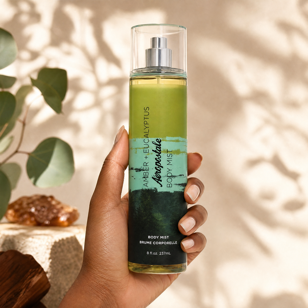 Aeropostale Amber + Eucalyptus Body Mist, 8 fl. oz.