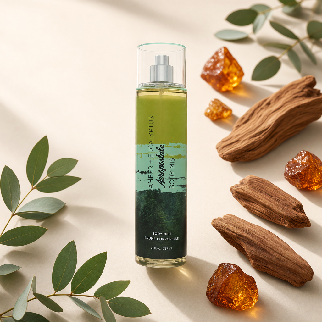 Aeropostale Amber + Eucalyptus Body Mist, 8 fl. oz.