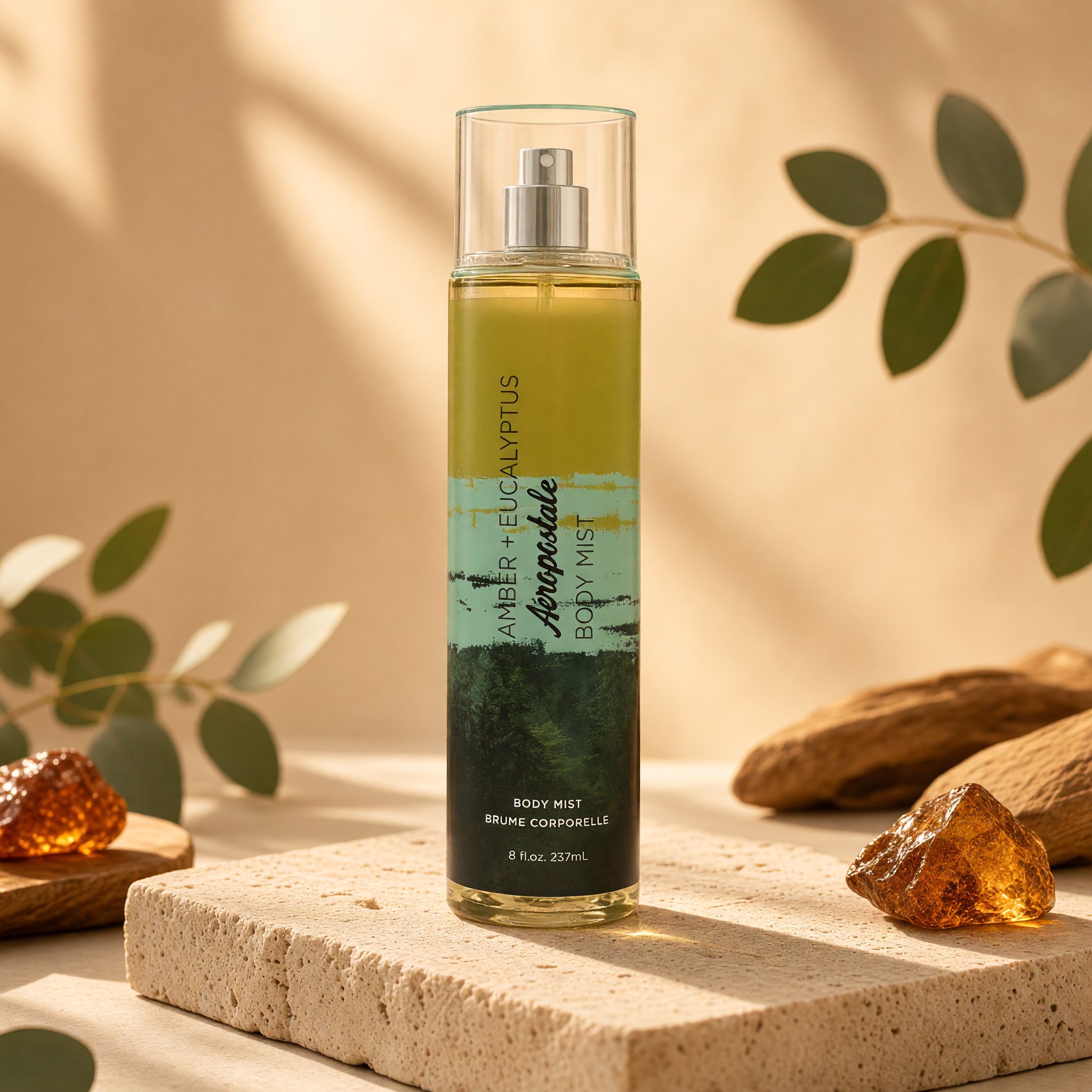 Aeropostale Amber + Eucalyptus Body Mist, 8 fl. oz.