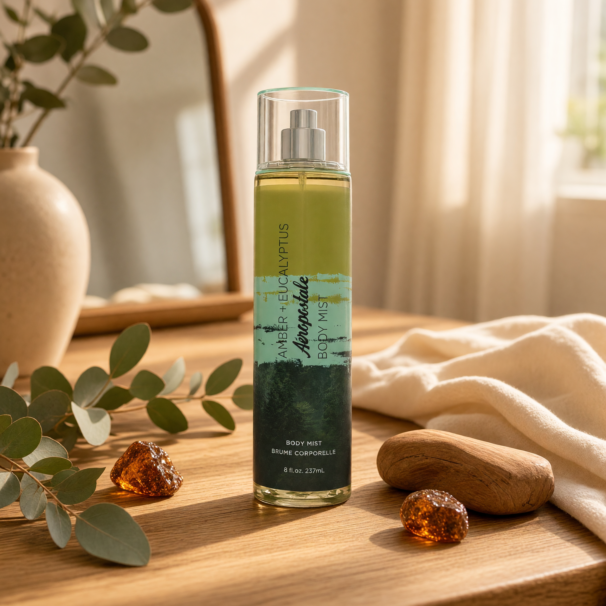 Aeropostale Amber + Eucalyptus Body Mist, 8 fl. oz.