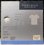 Perry Ellis Portfolio Men's Crew Neck Undershirts, 3-Pack